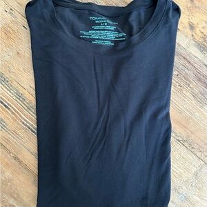 Tommy John Second Skin Black T-Shirt